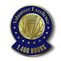 Volunteer Excellence - 1400 Hours